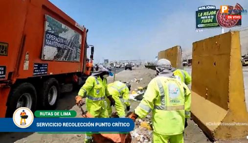 Contaminación en vías